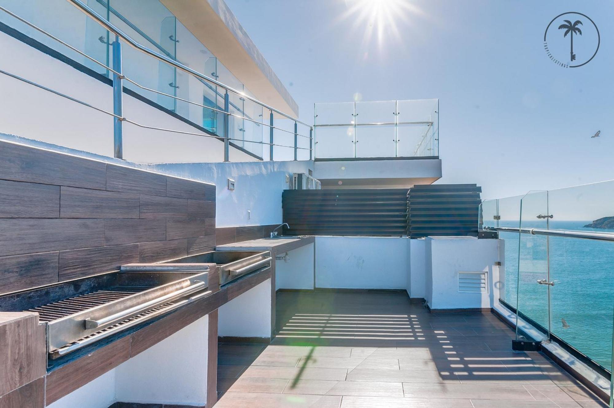 מזטלן Hermosa Vista Al Mar, Condominio De Lujo! מראה חיצוני תמונה